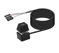 Vdaxvme Computer Desktop Pulsante di accensione Commutazione Luci LED colorate per PC Host Power Switches1.8M 6ft Cavo