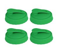 Vdaxvme Coperture efficienti in silicone per lattine per conservare bevande a prova di perdite, design generico adatto alla maggior parte delle lavastoviglie, coperchio sostenibile ed efficiente