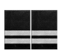 Vdaxvme Costume da poliziotto accessorio capitano stelle strisce spalline set spalline spalla tavole di sicurezza uniforme capitano spalline