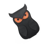 Vdaxvme Custodia in pelle PU per plettro per chitarra, organizer per plettro per chitarra, custodia per plettro per chitarra, Nero