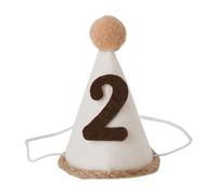 Vdaxvme Decorazioni variopinte 12x8cm del cappuccio della sfera del tessuto | Cappellini a sfera in tessuto, adatti per varie occasioni e temi, perfetti per feste festive da parete