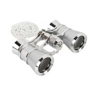 Vdaxvme Donne Ragazze Vintage Metallo Opera Occhiali con Catena Portatile Piccolo Binocolo Opera Teatro
