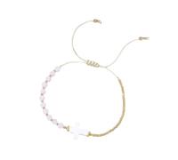 Vdaxvme Elegante crocifisso in rilievo fatto a mano gioielli da polso in cristallo multicolore per uso quotidiano braccialetto fatto a mano con perline di, Misura unica, come descritto