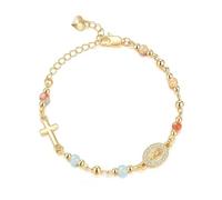 Vdaxvme Elegante cuore dorato e ossidiane croci con catena regolabile per una dichiarazione di moda unica cuore d'oro, Misura unica, come descritto