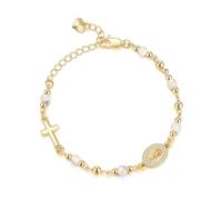 Vdaxvme Elegante cuore dorato e ossidiane croci con catena regolabile per una dichiarazione di moda unica cuore d'oro, One Size, come descritto