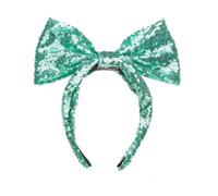 Vdaxvme Fascia per capelli per festa di San Patrizio, accessorio per le vacanze, con fiocco, per adulti e bambini, a forma di leprechaun, con fiocco