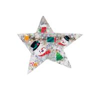 Vdaxvme Fermaglio per capelli a forma di albero di Natale a forma di stella, per donne e ragazze, per capodanno, per vacanze