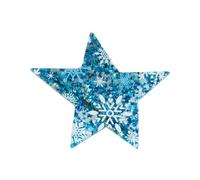 Vdaxvme Fermaglio per capelli a forma di albero di Natale, a forma di stella, vischio, glitterato, per donne e ragazze, per capodanno, vacanze, copricapo