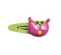 Vdaxvme Fermaglio per capelli a forma di bambola dei cartoni animati Fermagli per capelli con fiocco per capelli per l'inverno in resina Fermagli per capelli Accessori per capelli