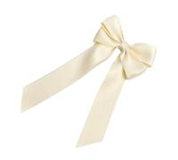 Vdaxvme Fermaglio per capelli a forma di fiocco a becco d'anatra con nastro lungo per donne e ragazze, trecce per scattare foto, shopping, viaggi, antiscivolo