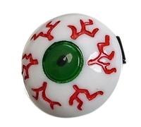Vdaxvme Fermaglio per capelli con bulbo oculare insanguinato, per Halloween, cosplay, travestimento
