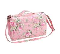 Vdaxvme Grande custodia organizer per pennarelli, 120 scomparti, con tracolla, per pennelli, penne e accessori artistici, Colore 3, 35x10x19cm