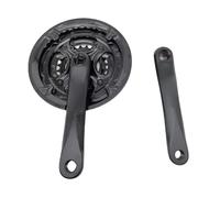 Vdaxvme Guarnitura in alluminio/acciaio 170 Mm 3 X 8 corona dentata 24/34/42 denti Design resistente all'usura Guarnitura in alluminio E acciaio