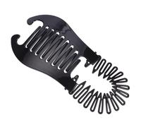 Vdaxvme Hot Girls - Fermaglio per coda di cavallo a doppio lato interbloccato, pettine per capelli a molla, per matrimonio, coda di cavallo per sposa
