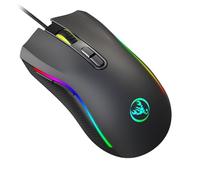 Vdaxvme I giocatori di ergonomia del cavo 3200DPI di USB dei giochi di RGB ottici con si accendono per il computer portatile