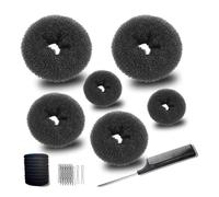 Vdaxvme Leggero Deft Creatore di Chignon Fasce Per Capelli Multicolore Moda Veloce Acconciatura Deve Avere Strumento Vintage Riutilizzabile Panino Former