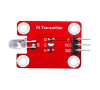 Vdaxvme Mattoncini elettronici programmabili trasmettitore a infrarossi con indicatori di segnale LED per l'uso di mattoncini elettronici