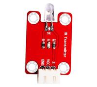 Vdaxvme Mattoncini elettronici programmabili trasmettitore a infrarossi con indicatori di segnale LED per l'uso di mattoncini elettronici