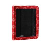 Vdaxvme Organizer per maglieria portatile con fessure elastiche per bricolage per utensili rotondi e uncinetto borsa impermeabile per accessori a maglia