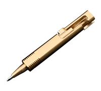 Vdaxvme Penna a sfera con punta da 0,5 mm, in metallo, con inchiostro gel, tascabile, per scrittura