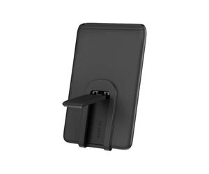 Vdaxvme Portafoglio per telefono Stick On Phone Card Holder per retro della custodia del telefono Adesivo in silicone Supporto per carte di credito con supporto