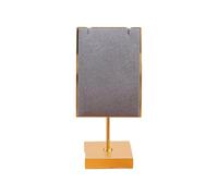 Vdaxvme Portagioie quadrato moderno in metallo pratico organizer per gioielli in metallo con rivestimento facile da usare per spogliatoio