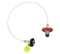 Vdaxvme Quickly Link - Adattatore di ricarica per serbatoi di gas larghi, installazione di ricambio per sistemi di forni esterni, Quickily Air Caniste Transduttore per esterni