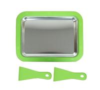 Vdaxvme Rullo del gelato con il piatto dolce delle spatole freddo per la fabbricazione del rullo dei rifornimenti della macchina dei yogurt laminati