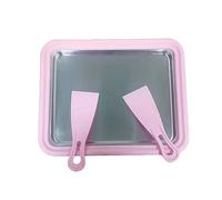 Vdaxvme Rullo del gelato con il piatto dolce delle spatole freddo per la fabbricazione del rullo dei rifornimenti della macchina dei yogurt laminati