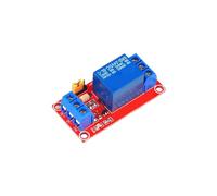 Vdaxvme Scheda relè di tensione selezionabile da 5 V/12 V/24 V con doppi indicatori LED per modulo relè High Low Trigger dell'automazione industriale