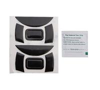 Vdaxvme Set di 2 cuscinetti adesivi per DeathAdder Essential 2000, con bordi curvi, per DeathAdder Essential