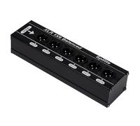 Vdaxvme Splitter audio bilanciato da 1 a 6 XLR con costruzione | Alloggiamento in metallo per più configurazioni di dispositivi, applicazioni per conferenze e live,