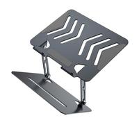 Vdaxvme Studio Piccolo Desktop Stand In Acciaio Al Carbonio Portatile Pieghevole Dissipazione del Calore Pieghevole Portatile Regolabile Altezza Regolabile Ergonomico Raffreddamento
