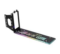Vdaxvme Supporto GPU Verticale Slot PCI Scheda Grafica Staffa di Installazione Verticale Cavale/Base Case per con LED 5V Supporto Verticale