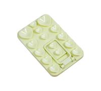 Vdaxvme Supporto per telefono con ventosa in silicone con modalità orizzontale e verticale, per un montaggio sicuro sul tavolo, supporto pieghevole stabile