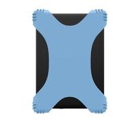 Vdaxvme Supporto portatile per tablet in silicone con design ergonomico bordi protettivi per un facile trasporto in silicone