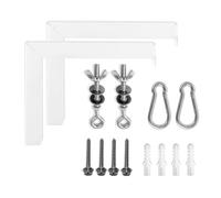 Vdaxvme Universals Proiettori Schermo Hanging Staffe L Styles Ganci Per Home Theater e Ufficio Uso Proiettori Regolabile Supporto Schermo