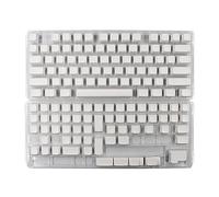 Vdaxvme XDA Keycaps Spessi PBT DyeSub per 134Keys Tastiera Meccanica Bianco Keycap Set