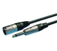 VDC Cavo Audio Neutrik Jack 6,35mm Mono a XLR, 5m Nero