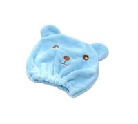 VDCVADKYE Asciugamano per capelli, Cuffia for asciugatura capelli a turbante for uso in salone, asciugatura rapida, multicolore(Blue)