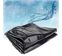 VDCVADKYE Fodera per laghetto, Rivestimento for laghetti da Giardino in HDPE con sottofondo for laghetti for Pesci, laghetti for Koi e Giochi d'Acqua, Nero, Diverse Misure(9.5 * 12M/31.2 * 39.4Ft)