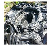 VDCVADKYE Fodera per laghetto, Rivestimento for laghetto in HDPE 0,35 mm, Nero, Diverse Misure(5x8m)