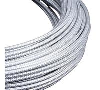 VDCVADKYE Kit Cavi Freno Bici Cambio, Guaina for Cavo Freno e deragliatore Bici 5 mm 3 Metri Multicolore for MTB e Bici da Strada(Brake Silver)