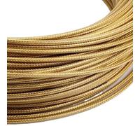 VDCVADKYE Kit Cavi Freno Bici Cambio, Guaina for Cavo Freno e deragliatore Bici 5 mm 3 Metri Multicolore for MTB e Bici da Strada(Shift Gold)