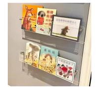 VDCVADKYE Portariviste in acrilico, Porta brochure in acrilico, porta riviste da parete trasparente, portaoggetti for letteratura(75cm/30in)