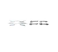 VDCXSE Copertura Maniglia Porta Esterna Per A Per CLA Per Classe Per GLA W176 C117 Coupe W117 X156 2013-2019 Accessori Auto Maniglia Esterna Della Porta Ciotola Trim Telaio Di Copertura