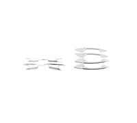 VDCXSE Copertura Maniglia Porta Esterna Per A Per CLA Per Classe Per GLA W176 C117 Coupe W117 X156 2013-2019 Accessori Auto Maniglia Esterna Della Porta Ciotola Trim Telaio Di Copertura