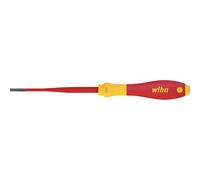 VDE Cacciavite a taglio Wiha 35446 Larghezza della lama: 3.5 mm Lunghezza della