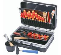 Knipex 1707250 VDE-Werkzeugkoffer schwarz 26-teilig 00 21 21 S (00 21 21 S) 0021