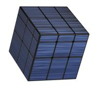 Vdealen Cubo Magico 3x3x3 Mirror Magic Cube, Lisci Sticker Specchio Speed Cube per Principianti e Utenti Avanzati Cubo di Velocità, Regalo per Bambini Adolescenti Adulti(Blu)